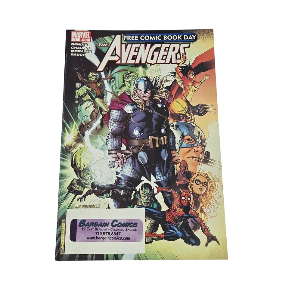 Marvel The Avengers Comic Book Free Comic Book Day Superheroes Collectible‎
